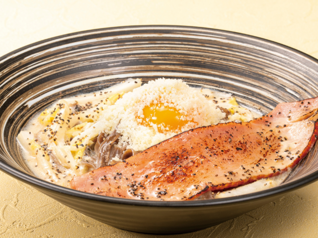 3/7〜｜和×伊の「そばボナーラ」に注目！蕎麦にたっぷりチーズと卵黄を絡めた1杯を『東京とろろそば』で