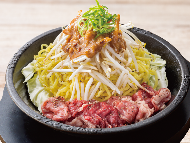 3/12〜｜ガツンと旨い「にんにく辛味噌」が決め手！山盛りの肉・野菜の