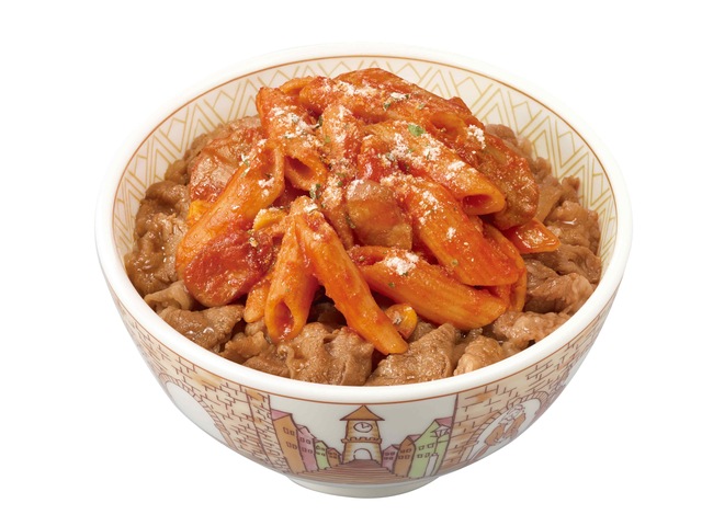 4/22〜｜ナポリタン×牛丼!?『すき家』が驚きの新商品「ナポリタン牛丼」を発売！