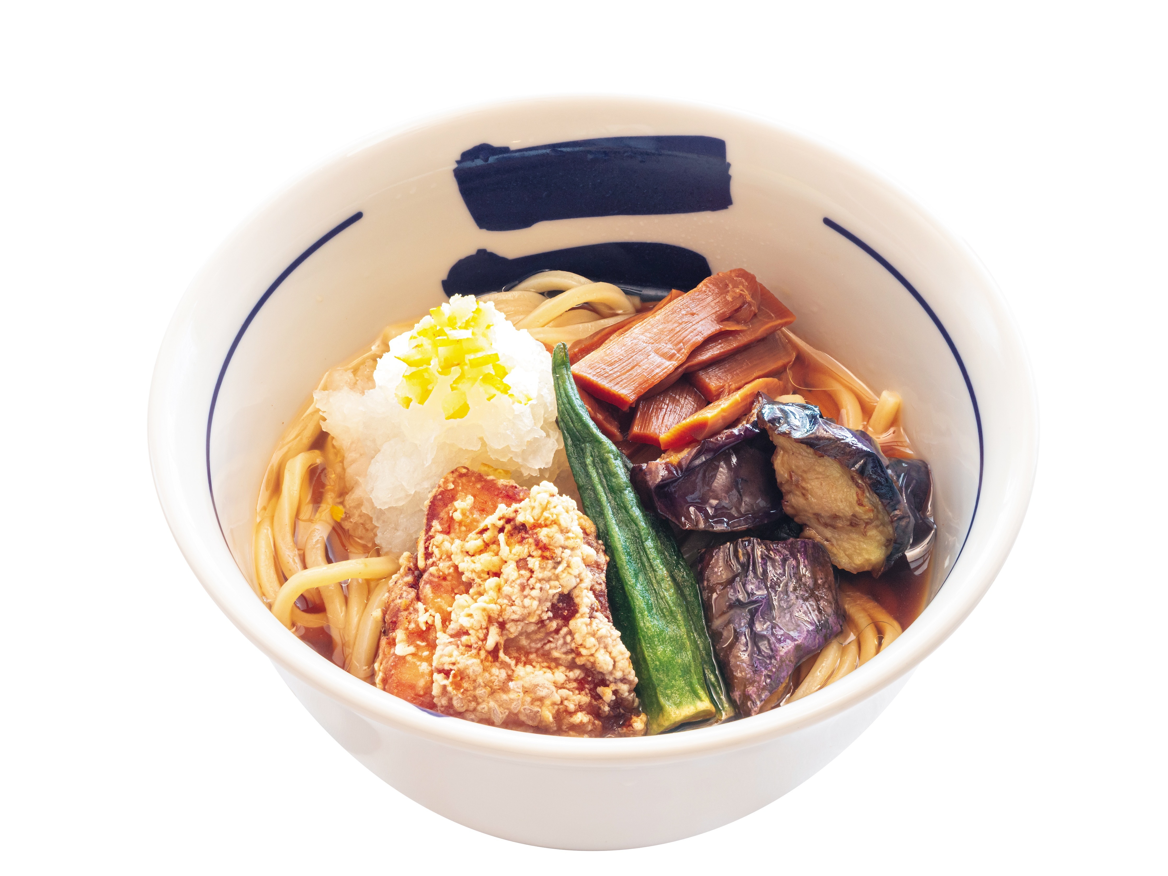 7/22〜｜夏野菜とさっぱり鬼おろしの1杯。『三田製麺所』の冷やし麺で