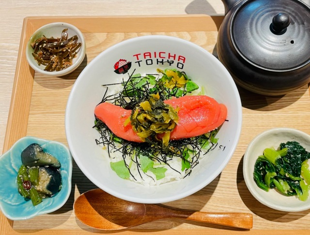汐留│長さ14cmの特大明太子がドン!ごちそう茶漬け4種が9/1〜新登場『鯛茶TOKYO』