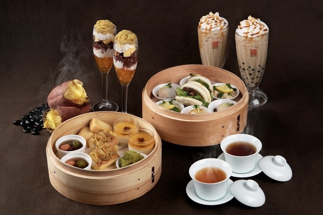 9/19〜さつまいもパフェに台湾カステラも「焼き芋アフタヌーンティー」が登場『春水堂』