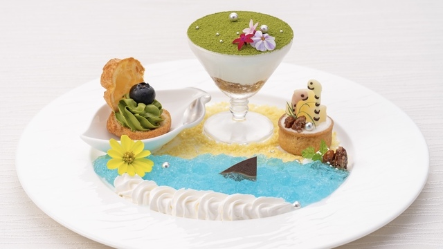 10/31〜『リーガロイヤルホテル広島』と「広島もとまち水族館」がコラボ!水族館の世界を表現したメニュー登場