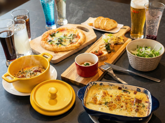 広島・県庁前｜熱々のグラタンが主役！忘新年会の飲み放題付きイタリアンコース登場『グラトーニ』