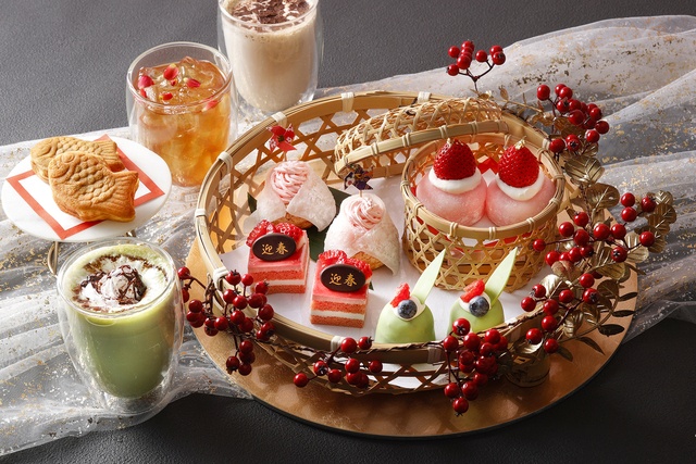 1/6〜｜いちご大福や門松カヌレも！表参道『ゼルコヴァ』で2026年を祝うスイーツパレット販売