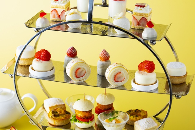 1/13〜｜雪景色×苺がテーマのアフタヌーンティーに注目！冬を味わうセイボリーも「ハイアット横浜」