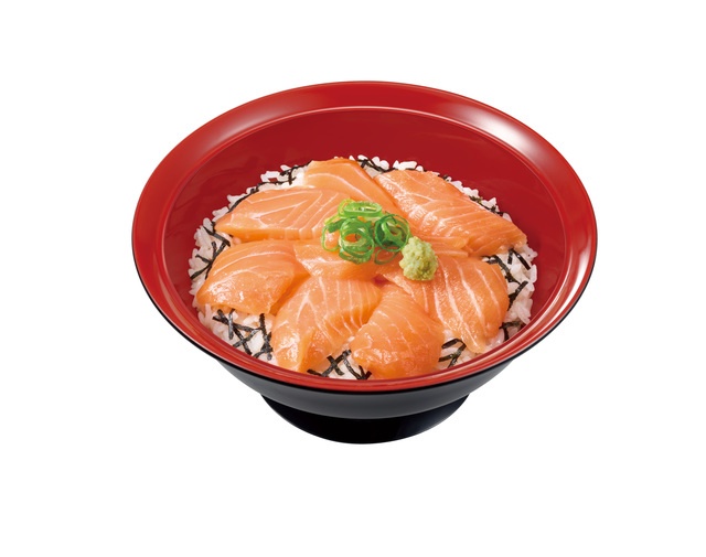 【期間限定】とろける濃厚な旨み。脂の乗った厚切りサーモン丼が『すき家』に登場！ねぎマヨやねぎ玉も