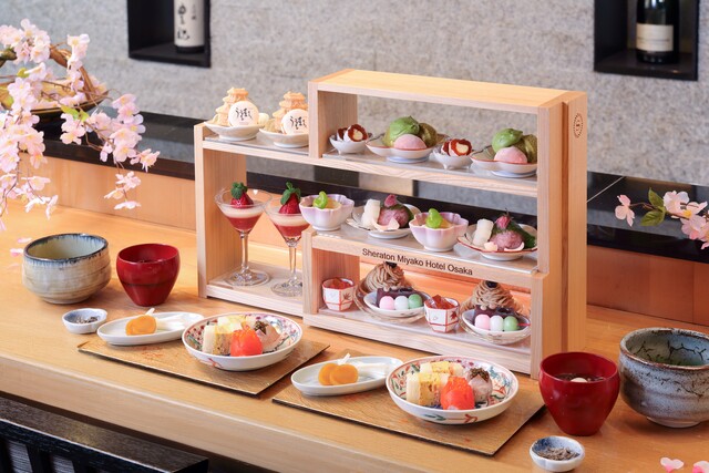 3/1〜｜『シェラトン都ホテル大阪』で「桜フェア」開催！和食料理長が手掛けるアフタヌーンティーも