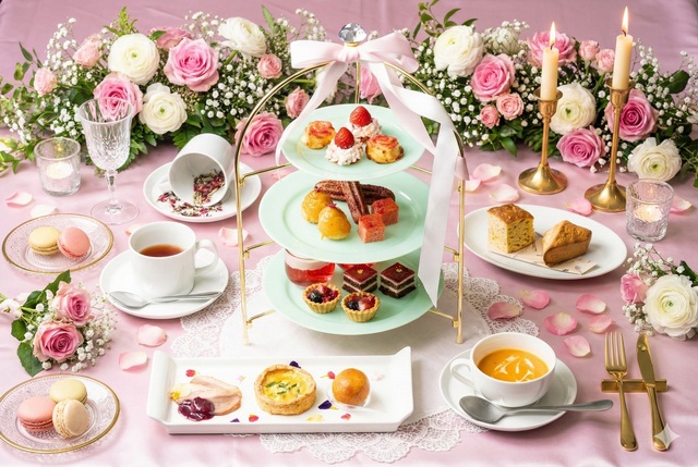 汐留｜一流シェフの苺スイーツ+飲み放題の特別なアフタヌーンティーに注目！『BLOOM TOKYO』