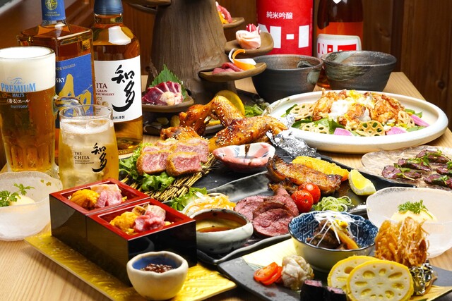 堺筋本町｜国産馬肉と幻の地鶏が主役！全10品＆飲み放題の歓送迎会コースに注目『にほんいち』