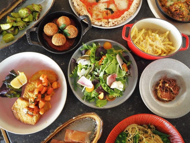 京都｜飲み放題+イタリアン11品が6600円！歓送迎会は『TRATTORIA M KYOTO』