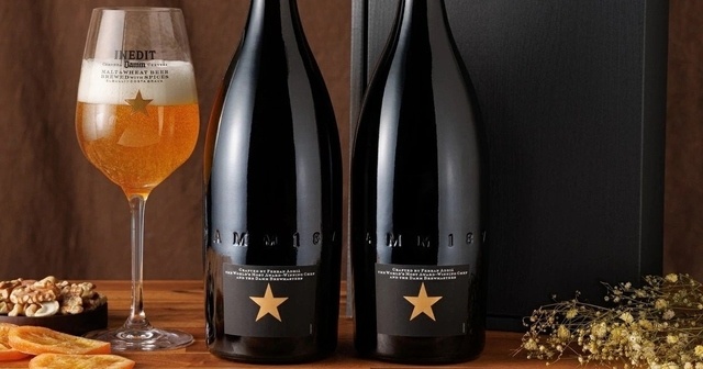 ホワイトデーに“お酒”の選択肢。三つ星シェフ監修ビール「イネディット」のギフトボックスが登場