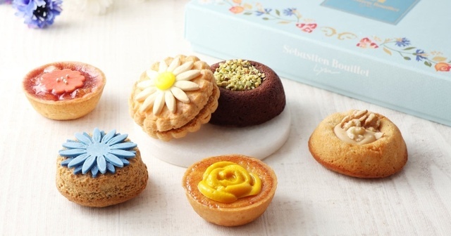 ホワイトデーに贈る花束のような焼き菓子。『セバスチャン・ブイエ』が春限定アソートを発売