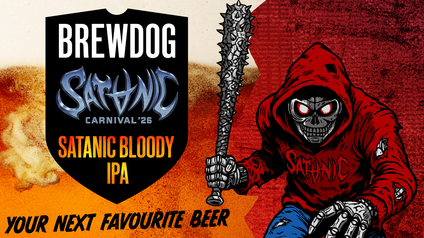 6/6・7｜ブラッドオレンジ香る！『BREWDOG』のコラボビールが『SATANIC