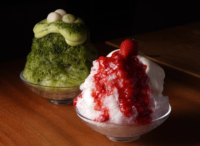 青山｜夏季限定！軽井沢の夏いちご&西尾の抹茶の特製かき氷が登場『とんかつ じゅんちゃん』