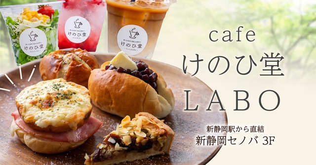 新静岡駅直結│限定クロックムッシュに具沢山デリサンド！カフェ『けのひ堂 ラボ』