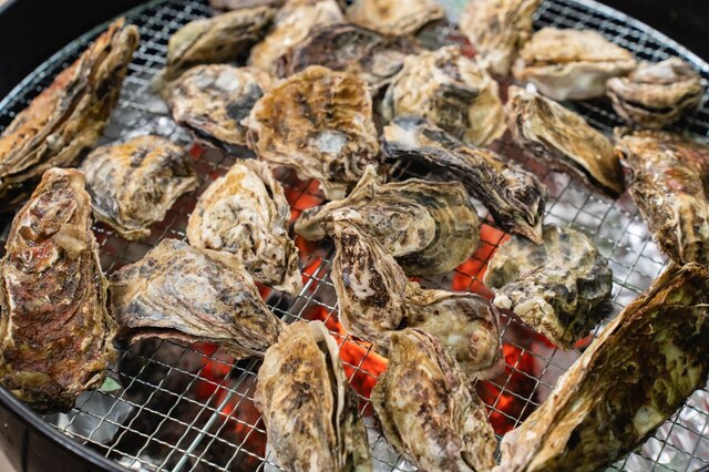 京都・京田辺│網いっぱいの焼き牡蠣が食べ放題！『ウッドデザインパーク京都-彩-』に冬の鍋も登場