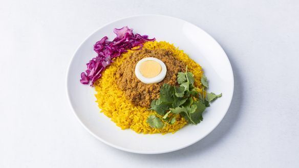 「キーマカレー」の画像