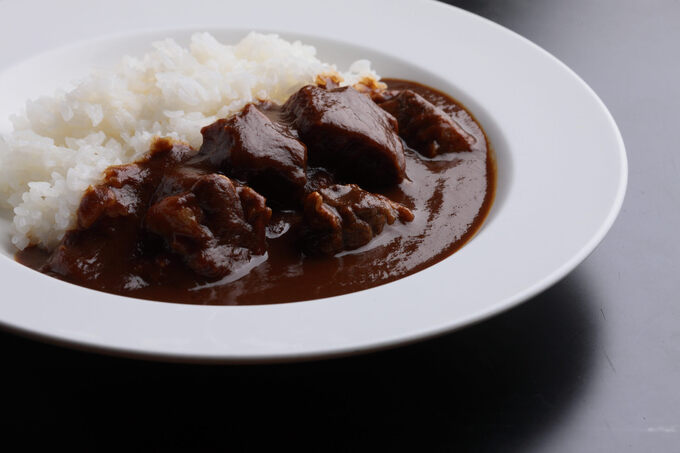 銀座ビーフカレー または 銀座シュリンプカレー