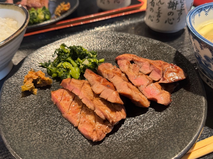 仙台駅・牛たんランチ