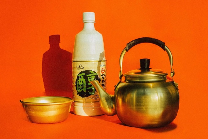 新橋・汐留　韓国のお酒の画像