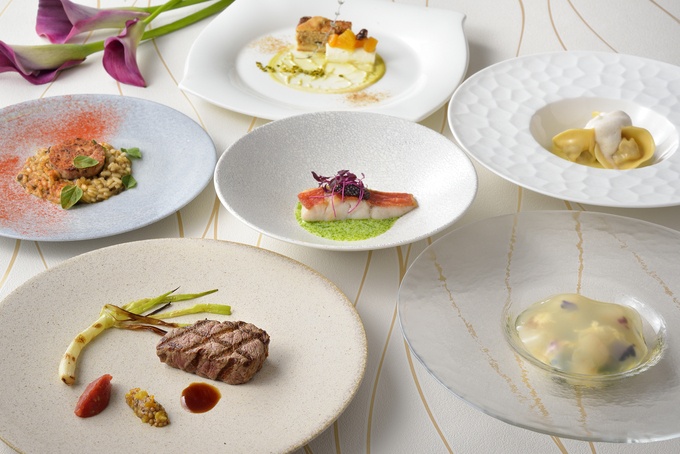 椿山荘　桜　花見