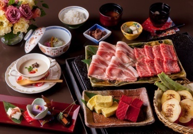 椿山荘　桜　花見