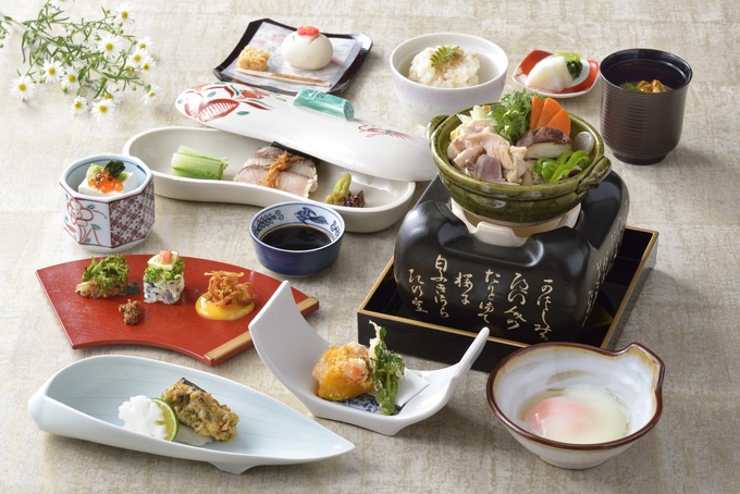 椿山荘　桜　花見