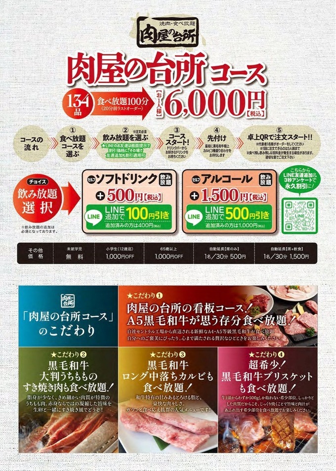 肉屋の台所の秋冬限定メニュー