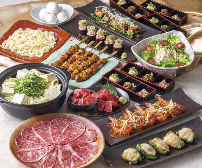 「祝（いわい）コース」5,000円（税込）※写真は5名分