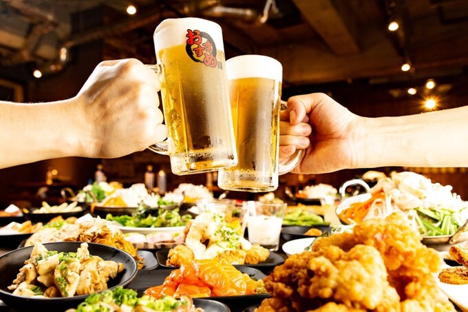 料理・ドリンク100品以上が2時間2,750円（税込）