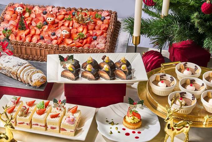 ブッシュドノエルなどクリスマス期間のデザート